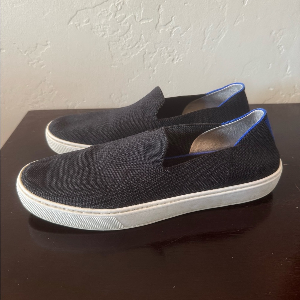 Rothy’s The Original Slip On Sneaker in Black